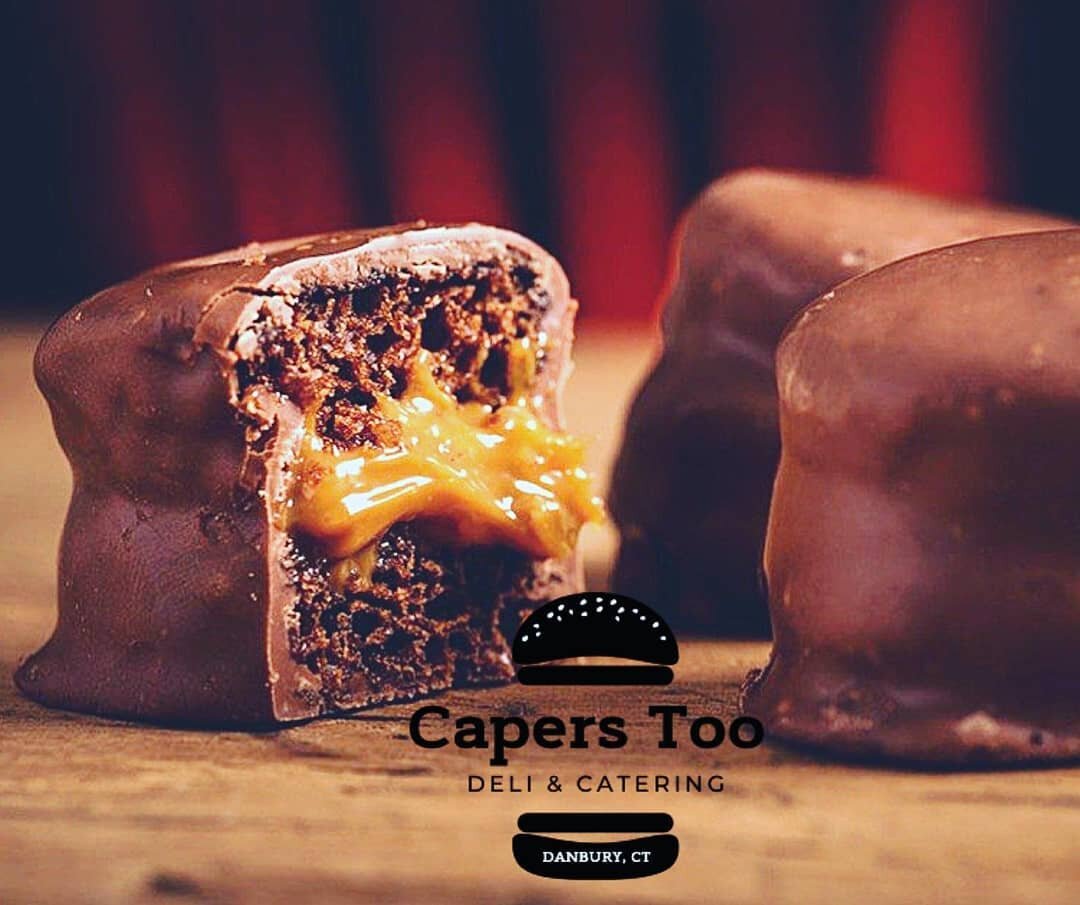 Available tomorrow Gluten-free Pão de Mel (Brazilian Honey Spice Cake with dulce de leche) . 
#paodemel #gultenfree #semgluten #ctdelicious #danbury #danburyct #newfairfieldct #bethelct #brookfieldct #caperstoo #caperstoodeli #ctdelicious #sharethe